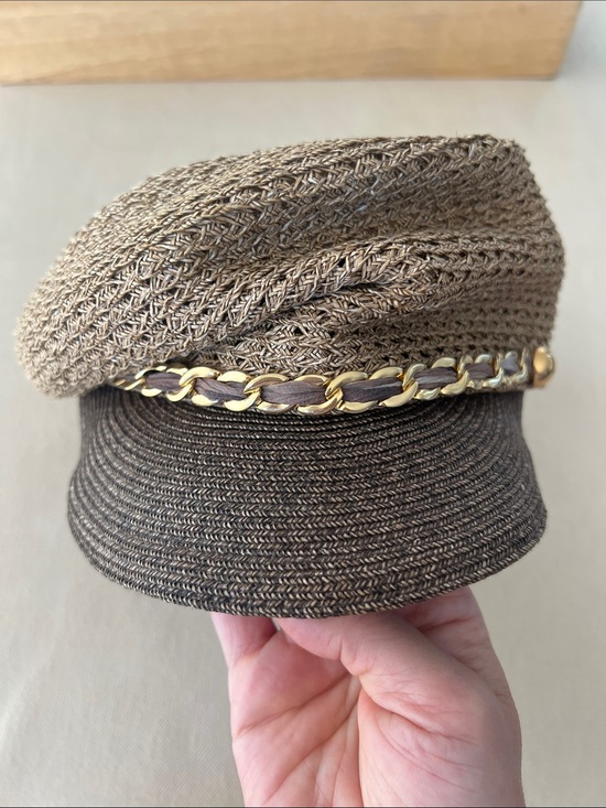 Eugenia Kim Accessories - Eugenia Kim Two-Tone Marina newsboy cap